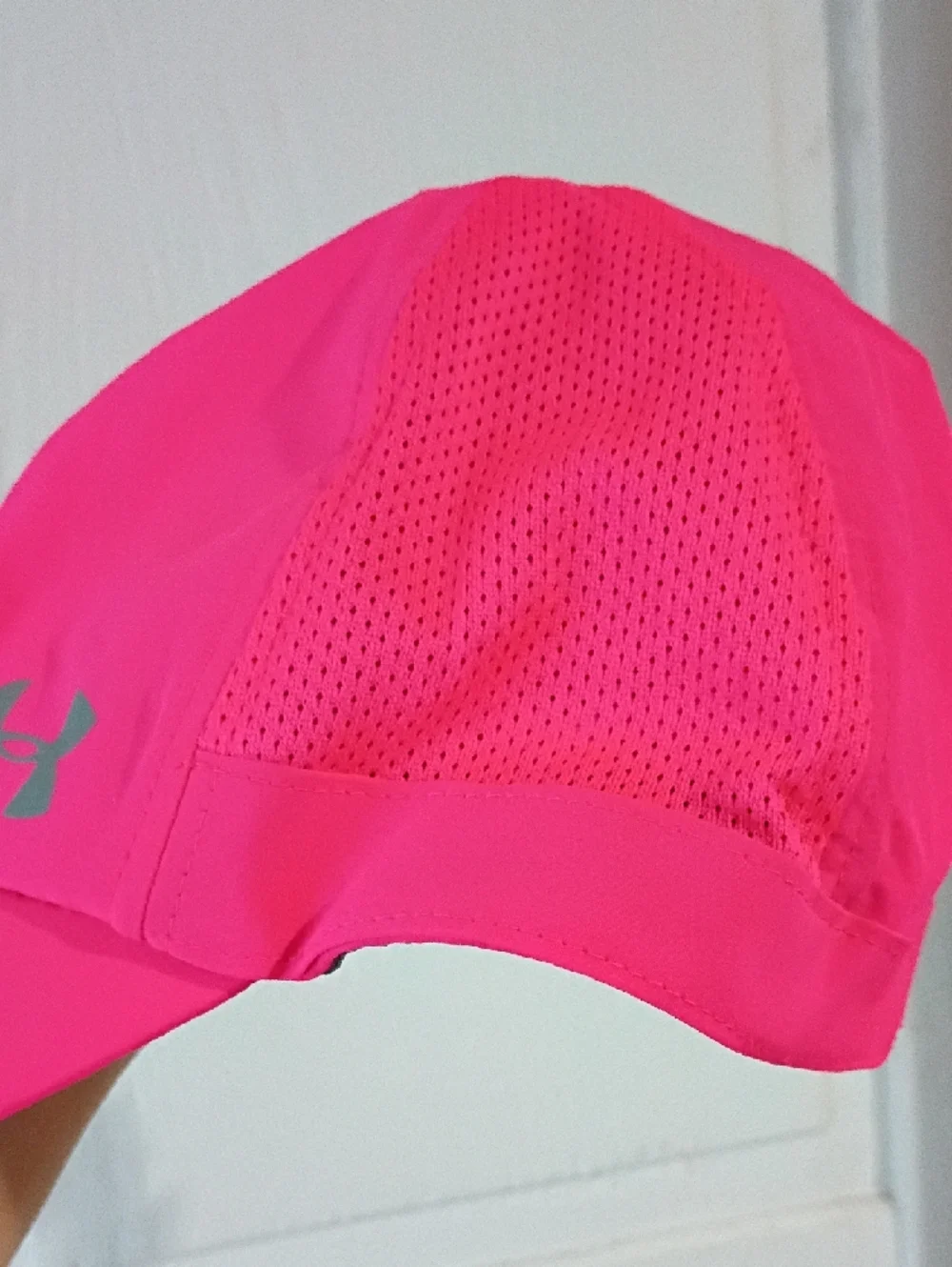 Under Armour Women’s Hot Pink Swim Cap-Style Performance Hat - Picture 5 of 5